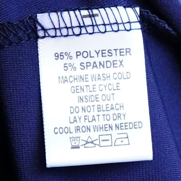 Kiyonna Blue Wrap Dress Navy Bridesmaid A Line Sweetheart Fit Flare Essential - Picture 7 of 11